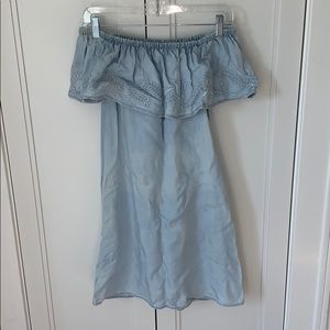 off the shoulder dress